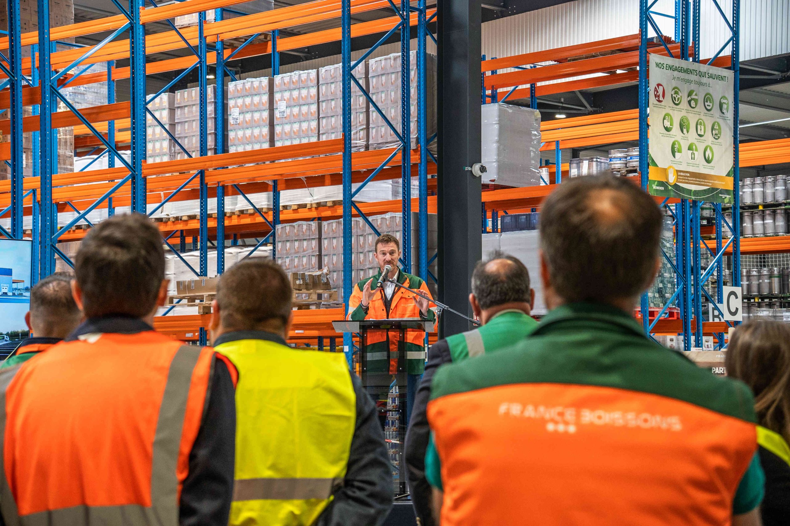 Ouest France sur l’inauguration du nouveau site France Boissons dans la Manche