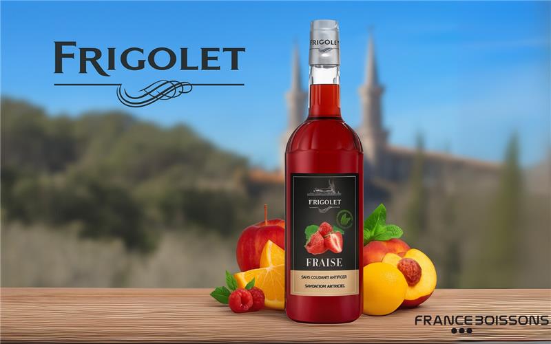 Affiche sirops Frigolet 100% français
